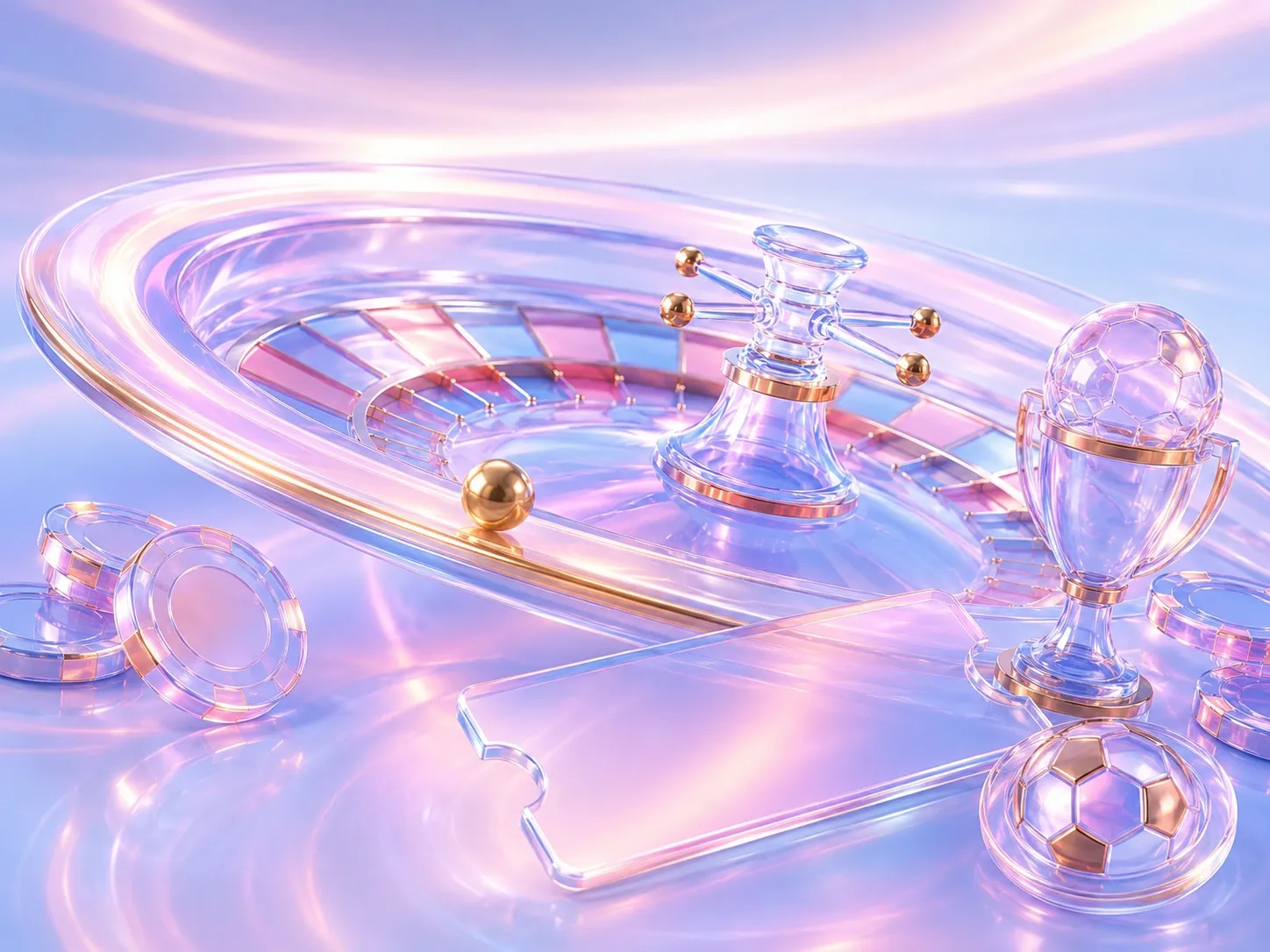 Pastel Luxe Casino Dreamscape